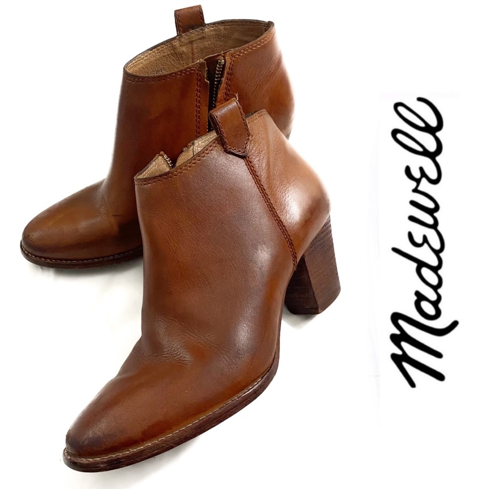 Madewell The Billie Boots in Leather 7.5